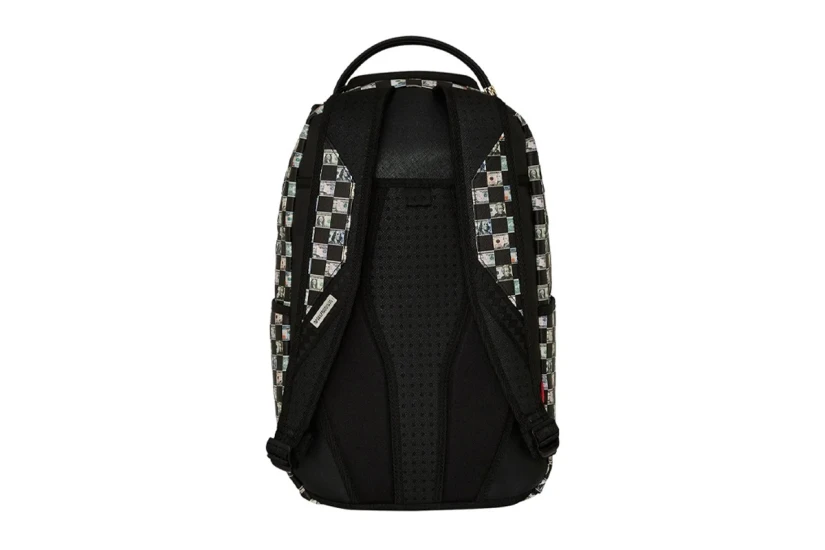Sprayground Checks Cashed DLX Backpack
