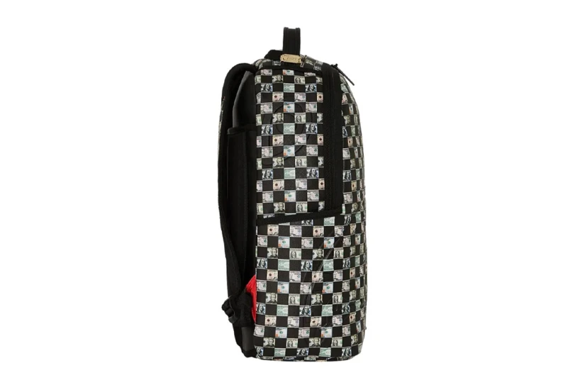 Sprayground Checks Cashed DLX Backpack