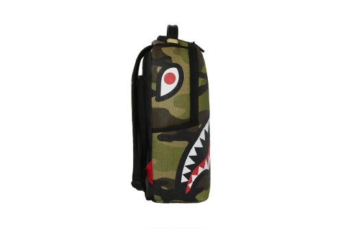 Sprayground Woodland Camo Check Dlxsv Backpack (910B7654NSZ)