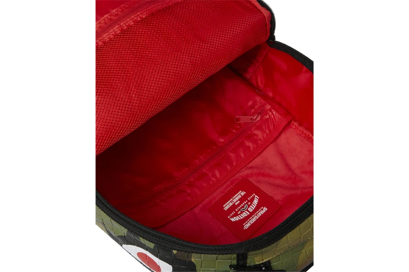 Sprayground Woodland Camo Check Dlxsv Backpack