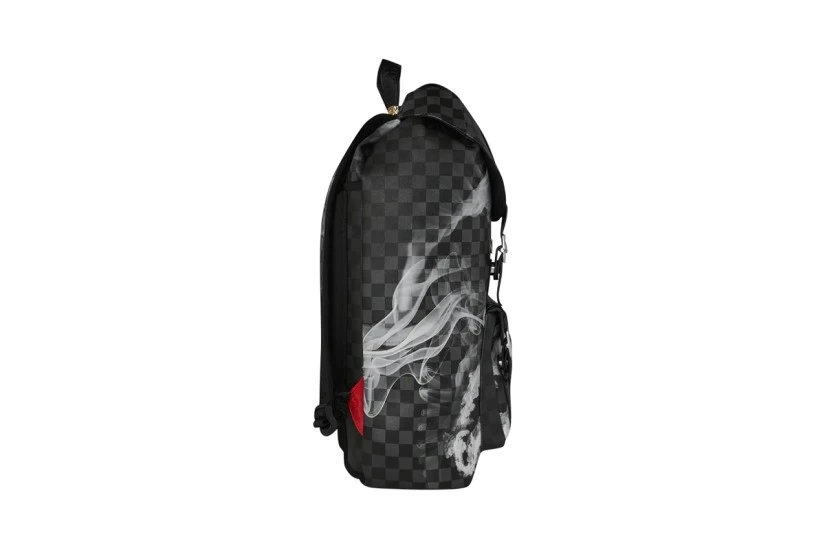 Sprayground Sip N Smoke Hills Backpack Μαύρο, Γκρι Ανοιχτό