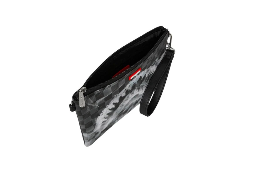 Sprayground Sip N Smoke Τσαντάκι Χιαστί - Ώμου Ανθρακί, Γκρι, Μαύρο