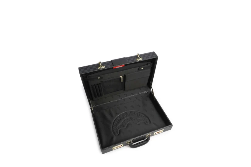 Sprayground Spritz Black Briefcase Χαρτοφύλακας Μαύρος