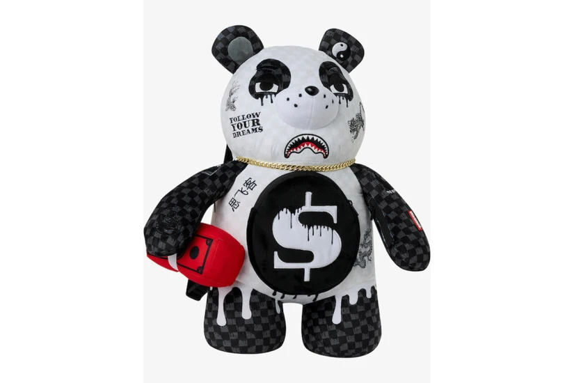 Sprayground Drippy Panda Moneybear Dlxsv Backpack (910B8428NSZ)