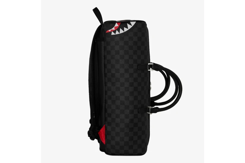 Sprayground Double Trouble - The 2 Duffle Backpack Μαύρο, Ανθρακί, Κόκκινο, Λευκό