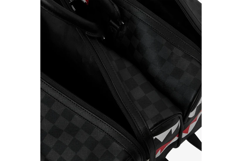 Sprayground Double Trouble - The 2 Duffle Backpack Μαύρο, Ανθρακί, Κόκκινο, Λευκό