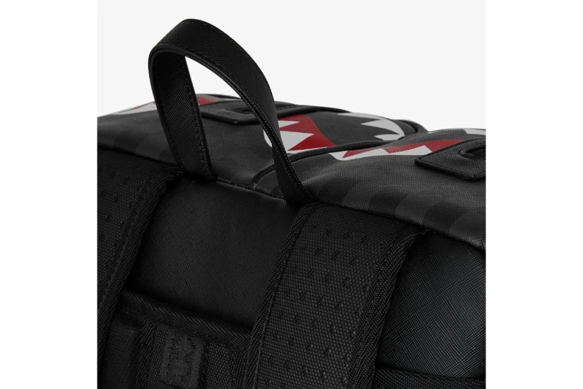 Sprayground Double Trouble - The 2 Duffle Backpack Μαύρο, Ανθρακί, Κόκκινο, Λευκό