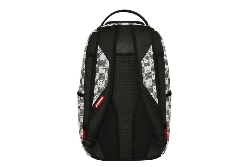 Sprayground Sharks In Paris Outlaws Dlxsv Backpack Χακί, Κόκκινο, Λευκό