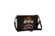 Sprayground Duffle On Fire Τσαντάκι Χιαστί - Ώμου Μαύρο