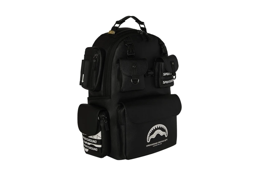 Sprayground Midnight Osaka Payload Backpack Μαύρο