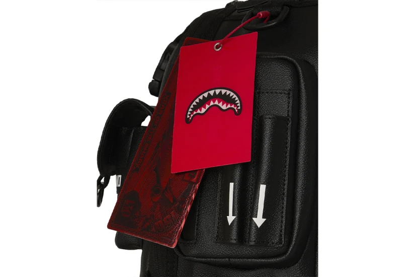 Sprayground Midnight Osaka Payload Backpack Μαύρο