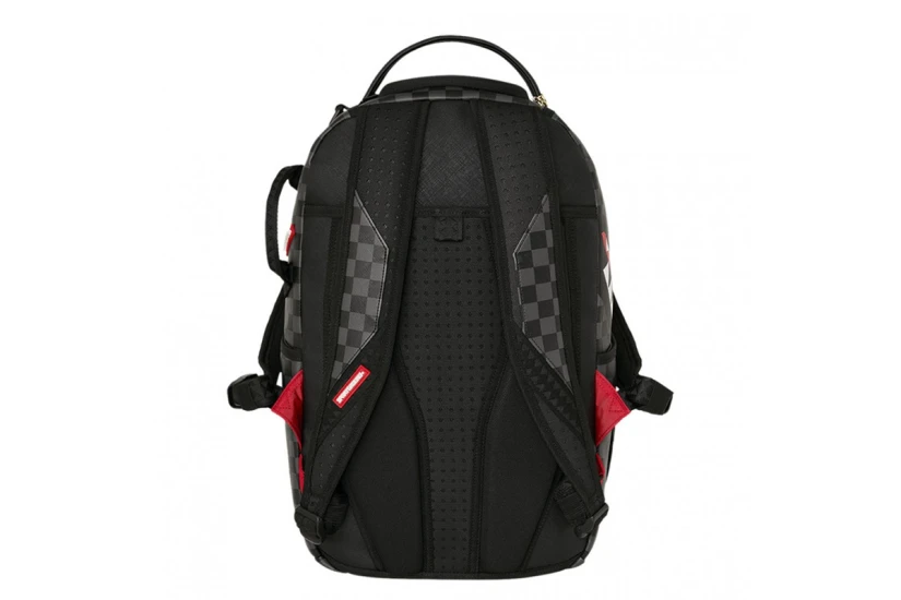 Sprayground Bag Done Wrong Dlxsv Backpack Μαύρο, Γκρι Σκούρο, Λευκό, Κόκκινο