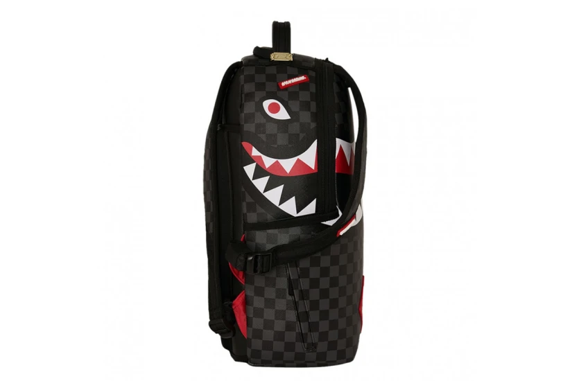 Sprayground Bag Done Wrong Dlxsv Backpack Μαύρο, Γκρι Σκούρο, Λευκό, Κόκκινο