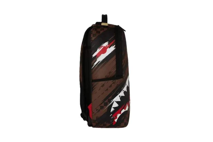 Sprayground Smeared Grunge Dlxsv Backpack Καφέ, Κόκκινο, Λευκό, Μαύρο