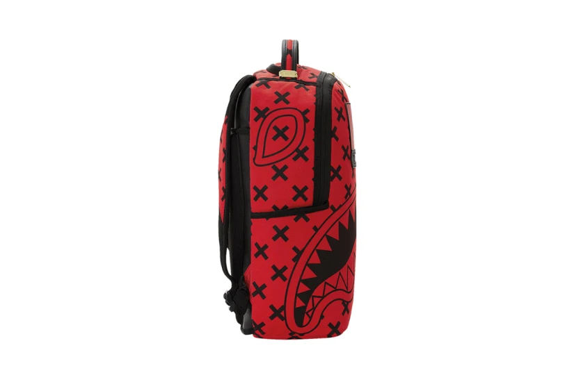 Sprayground Divide And Conquer Dlxsv Backpack Κόκκινο, Καφέ, Κάμελ, Μαύρο
