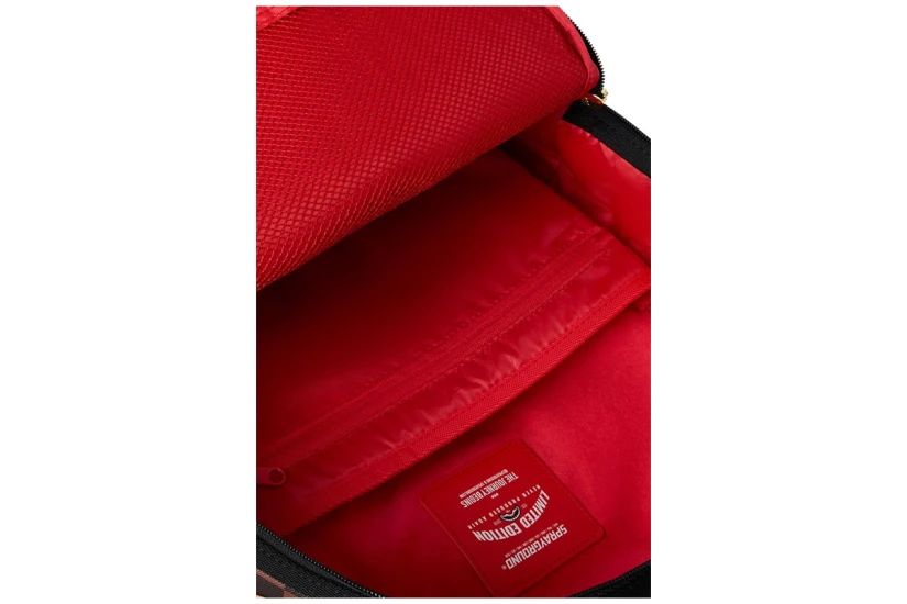 Sprayground Divide And Conquer Dlxsv Backpack Κόκκινο, Καφέ, Κάμελ, Μαύρο