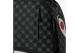Sprayground Sharks In Paris Wtf Bubbly Black Check Backpack Μαύρο, Γκρι Σκούρο, Λευκό, Κόκκινο