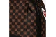 Sprayground Sharks In Paris Wtf Bubble Brown Check Dlxsv Backpack Καφέ, Κόκκινο, Λευκό, Μαύρο