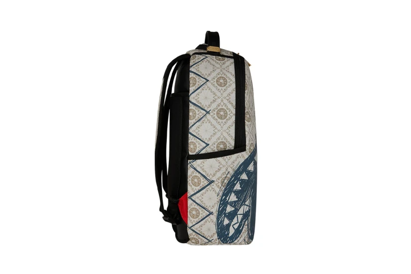 Sprayground John Wick Sketchy Dlxsv Backpack Εκρού, Μαύρο