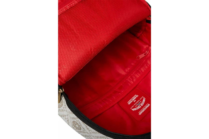 Sprayground John Wick Sketchy Dlxsv Backpack Εκρού, Μαύρο