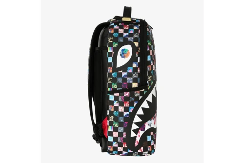 Sprayground Crazy Check Dlxsv Backpack (910B8671NSZ)