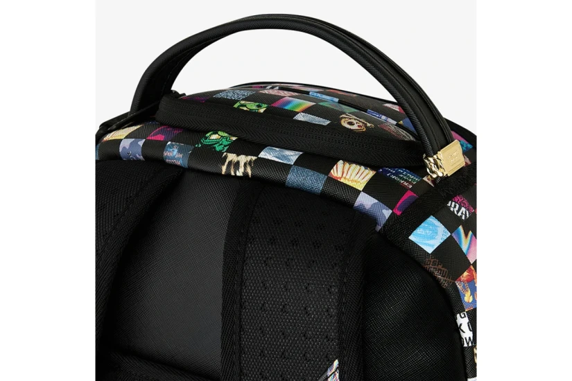 Sprayground Crazy Check Dlxsv Backpack (910B8671NSZ)