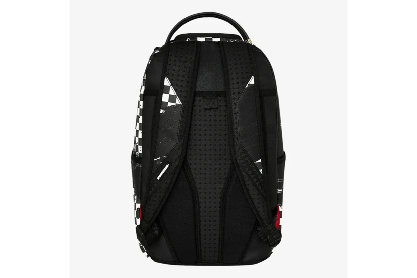 Sprayground Painted Over Check Dlxsv Backpack (910B8677NSZ)