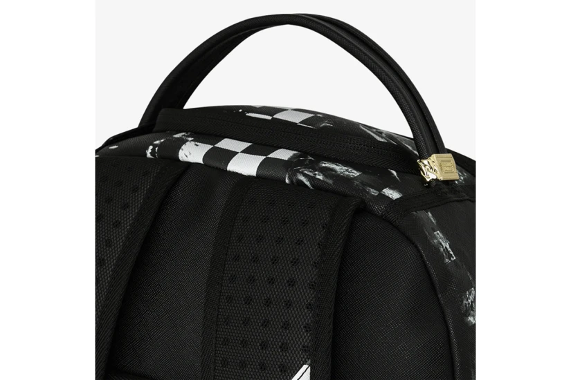 Sprayground Painted Over Check Dlxsv Backpack (910B8677NSZ)