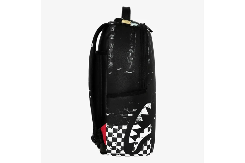 Sprayground Painted Over Check Dlxsv Backpack (910B8677NSZ)