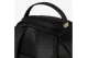 Sprayground Shark Central Gold Lettering Backpack Μαύρο