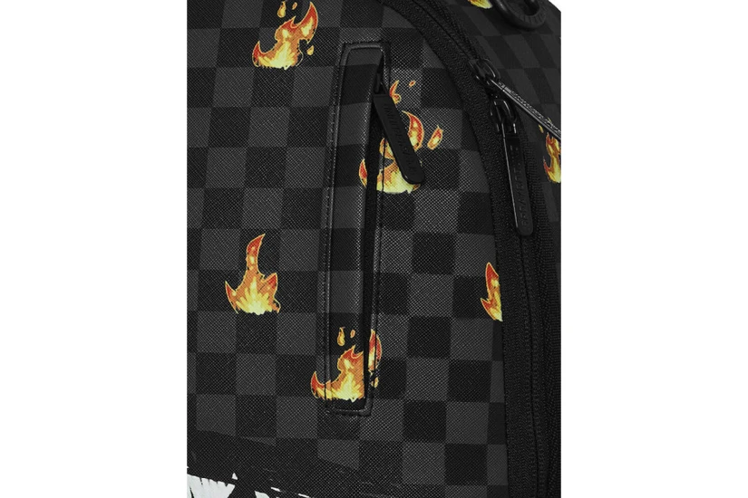 Sprayground Super Hot Fire Sharks In Paris Dlxsv Unisex Backpack Ανθρακί, Διάφορα Χρώματα