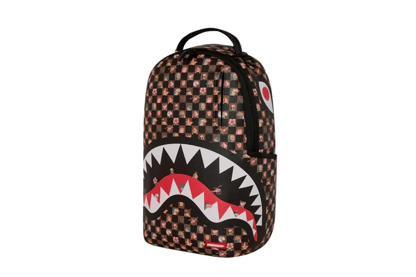 Sprayground Peeking Characters Remix Dlxsv Backpack Μαύρο, Καφέ, Διάφορα Χρώματα