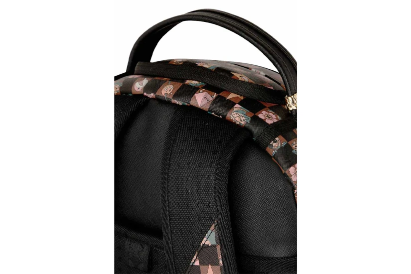 Sprayground Peeking Characters Remix Dlxsv Backpack Μαύρο, Καφέ, Διάφορα Χρώματα