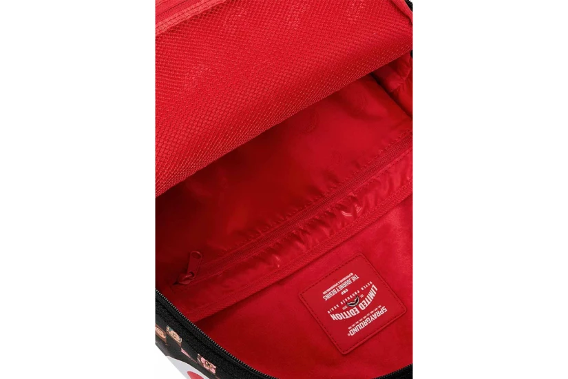 Sprayground Peeking Characters Remix Dlxsv Backpack Μαύρο, Καφέ, Διάφορα Χρώματα