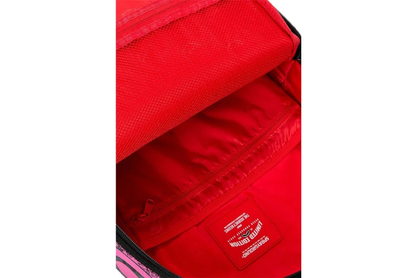 Sprayground Peanuts Snoopy Pink Stencil Dlxsv Backpack Μαύρο, Γκρι, Λευκό, Ρόζ Φλουο