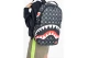 Sprayground Gray Peeking Character Check Dlxsv Backpack Γκρι Σκούρο, Μαύρο, Κόκκινο, Λευκό