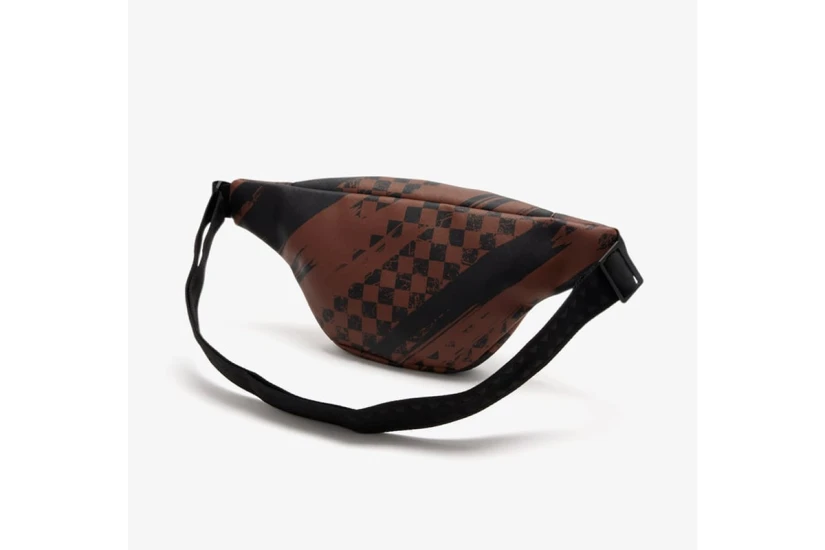 Sprayground Smeared Grunge Savvy Τσαντάκι Μέσης-Χιαστί Καφέ, Μαύρο, Κόκκινο, Λευκό