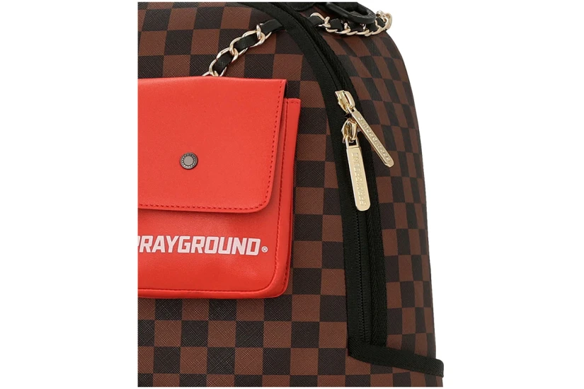 Sprayground Hanging Pockets Mix Up Dlxsv Backpack (910B8990NSZ)