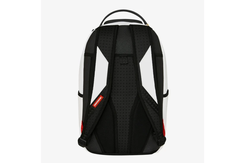 Sprayground Shark Central Bubbly Backpack Λευκό, Μαύρο, Κόκκινο