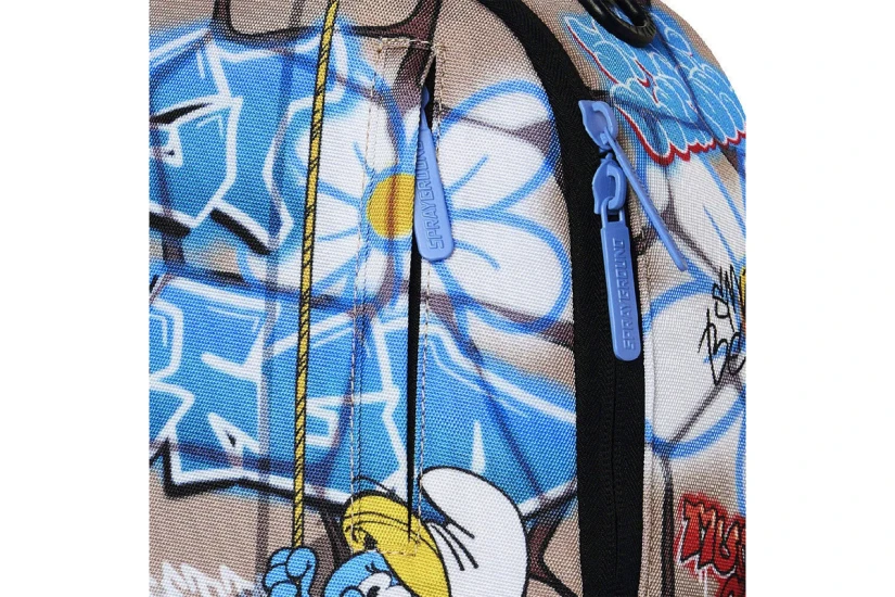 Sprayground Smurfs Big Mural Dlxsv Backpack Πολύχρωμο