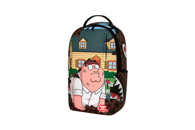 Sprayground Family Guy Peter Falling Through Wall XL Lxsv Backpack Διάφορα Χρώματα