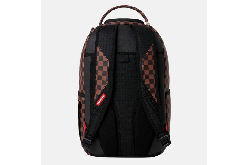 Sprayground Usps Shark Stamp Dlxsv Backpack Μαύρο, Γκρι Σκούρο, Μπλε, Πορτοκαλί