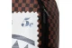 Sprayground Usps Shark Stamp Dlxsv Backpack Μαύρο, Γκρι Σκούρο, Μπλε, Πορτοκαλί