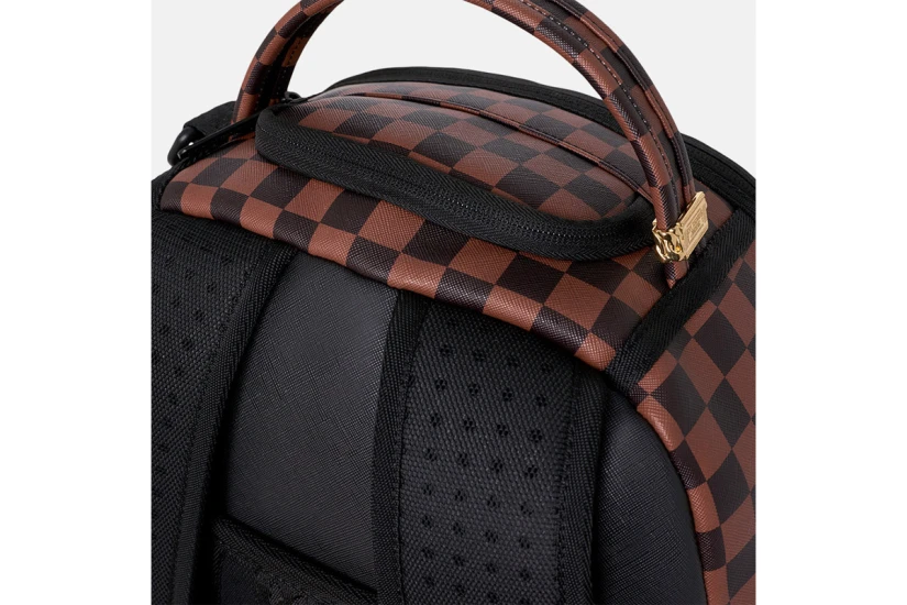 Sprayground Usps Shark Stamp Dlxsv Backpack Μαύρο, Γκρι Σκούρο, Μπλε, Πορτοκαλί