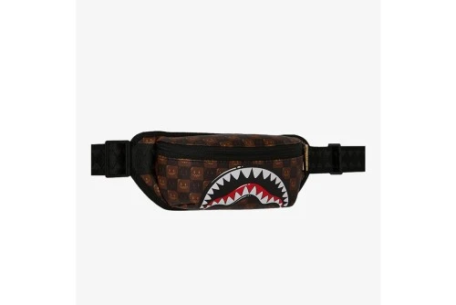 Sprayground Sharks In Paris Wtf Bubble Check Τσαντάκι Μέσης-Χιαστί (910B9309NSZ)