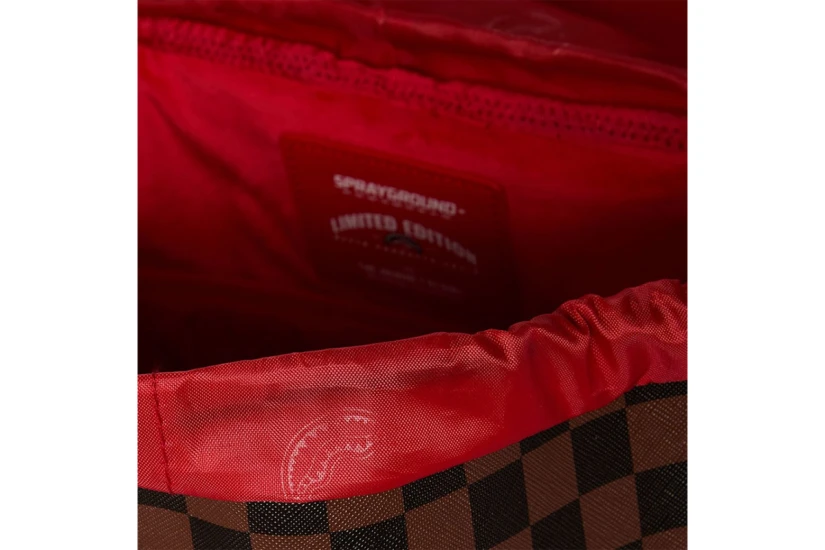Sprayground Divide And Conquer Hills Dlxsv Limited Edition Backpack Κόκκινα, Καφέ, Μαύρα, Κάμελ