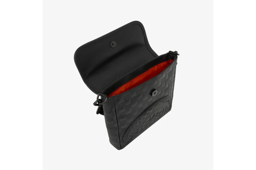 Sprayground Raised Check Messenger Sling Τσάντα Ώμου (910B9504NSZ)