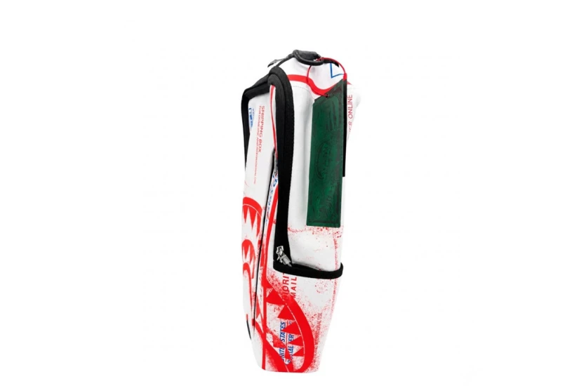 Sprayground USPS Shipping Box DLX Backpack Λευκό, Κόκκινο, Μπλε