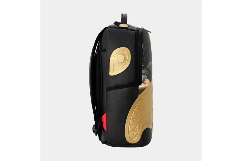 Sprayground Scarface My Place Dlxsv Backpack Μαύρο, Χρυσό, Διάφορα Xρώματα