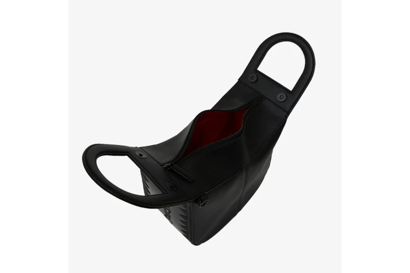 Sprayground Lux Black Ghost Drip Γυναικεία Τσάντα Ώμου - Χειρός Μαύρη